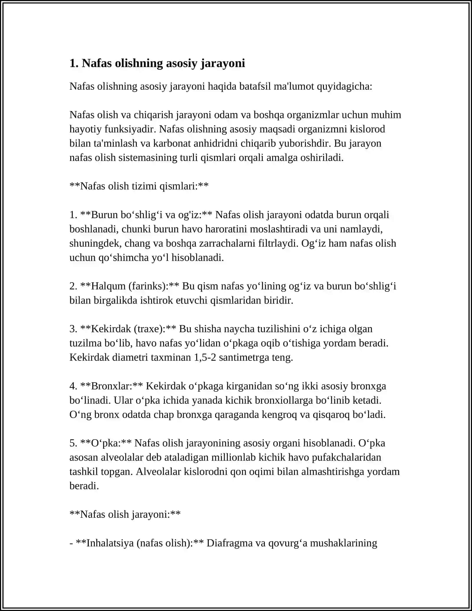 NAFAS SISTEMASI 3