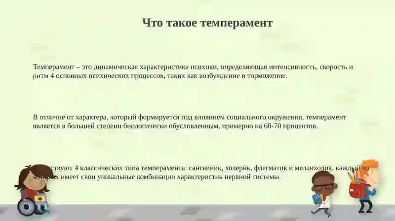 Презентация о темпераменте 3