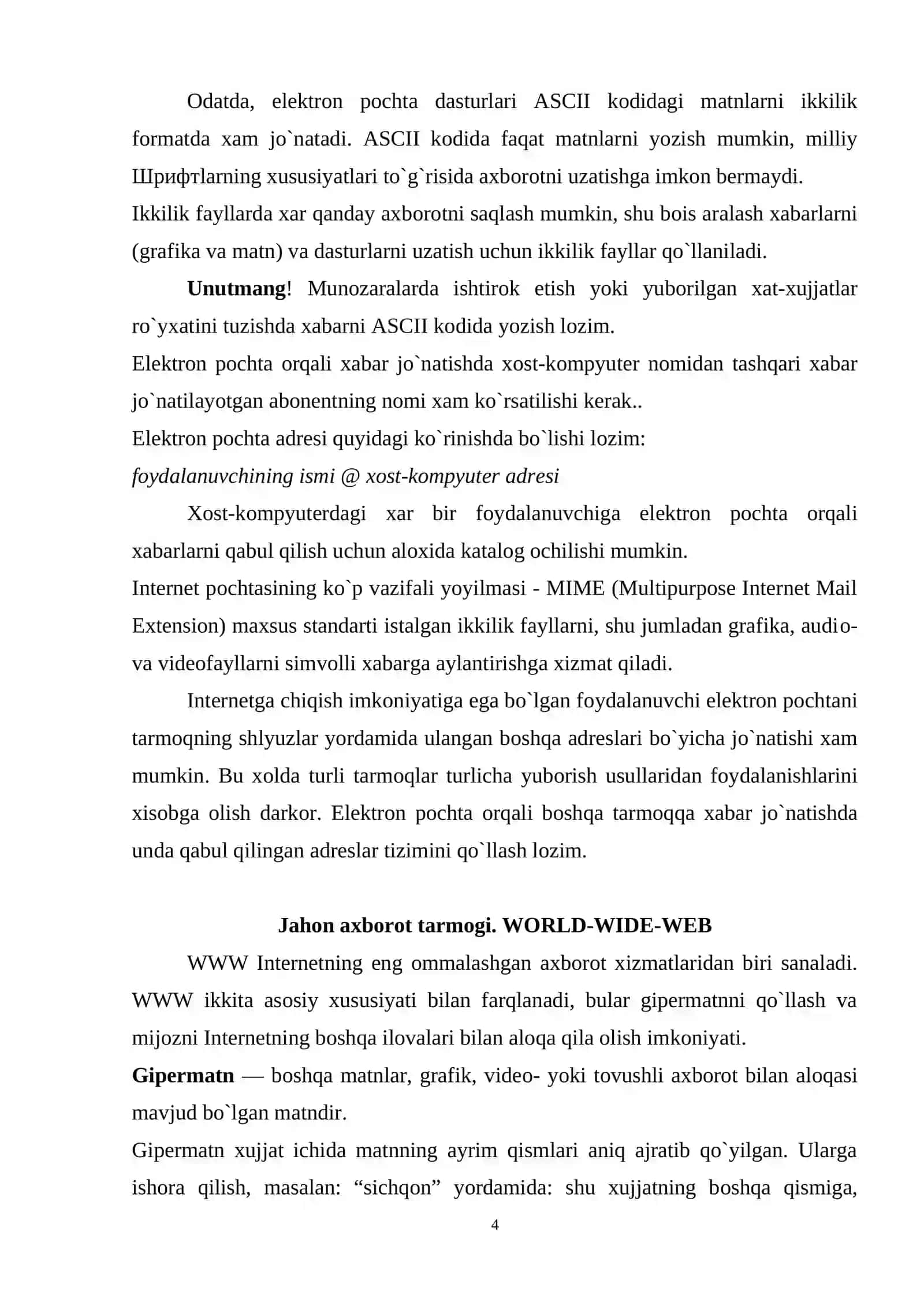 Internetning qidiruv tizimlari va undan foydalanish 3