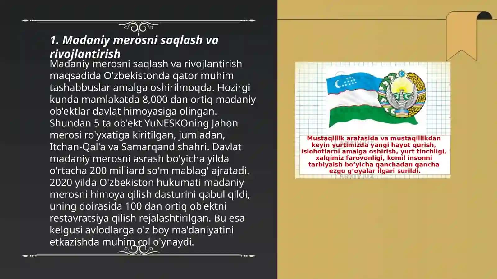 Mustaqillik yillarida madaniy hayot 3
