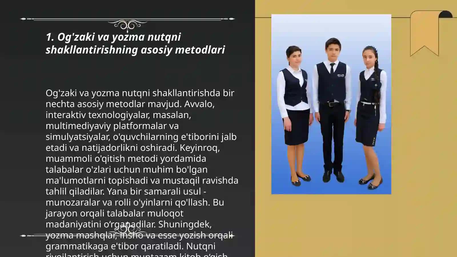 Produktiv o‘qish vositasida boshlang‘ich sinf o‘quvchilarda og‘zaki va yozma nutqni shakllantirish usullari 3