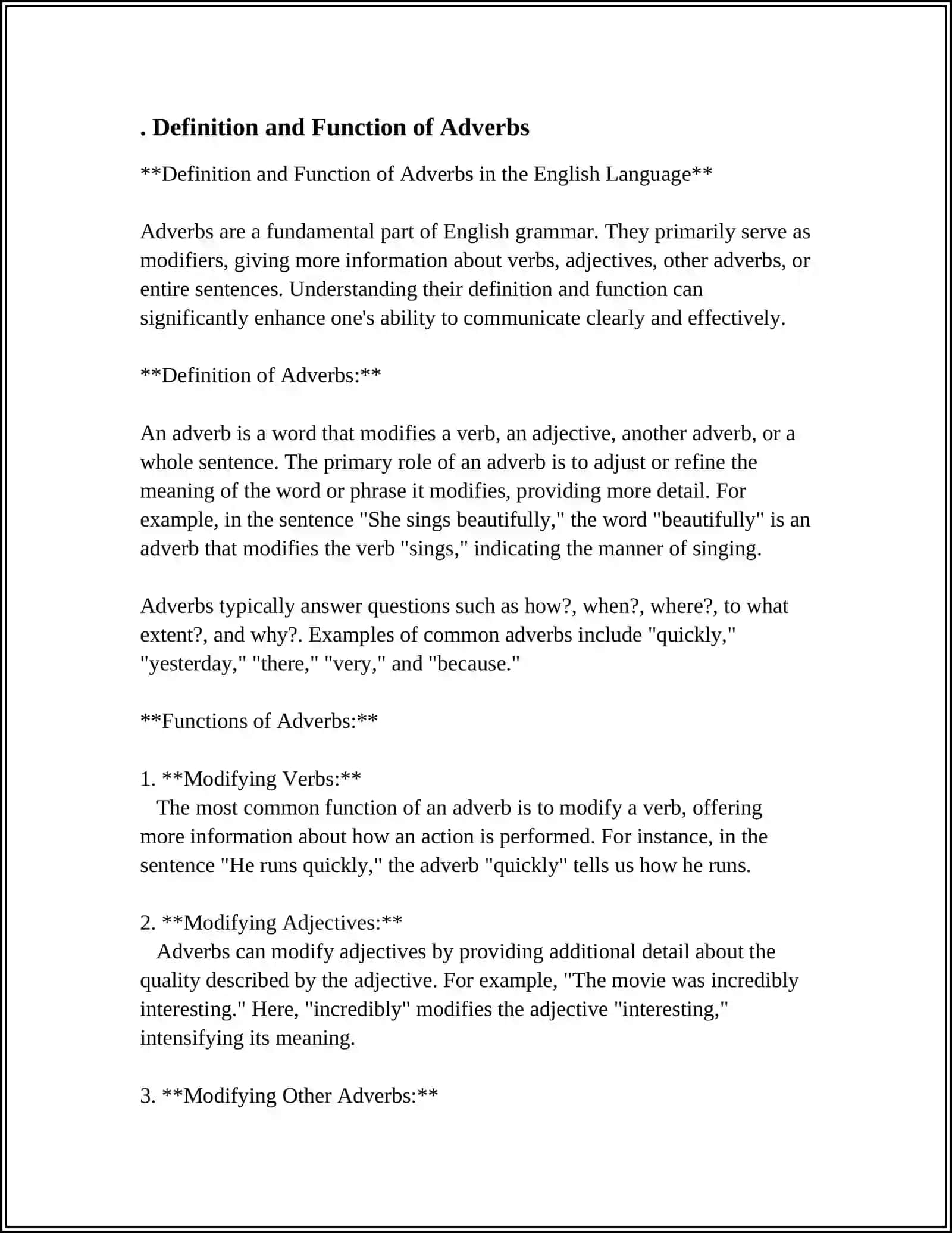 ADVERBS 3