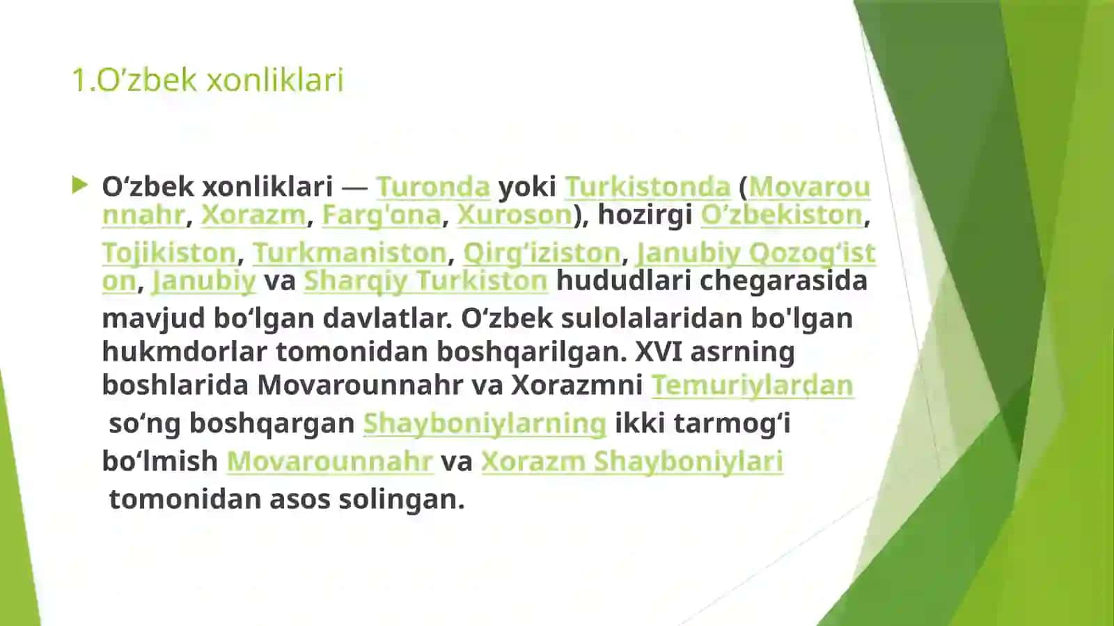 Oʻzbekxonliklar va tarixiga oid manbalar va adabiyotlar 3