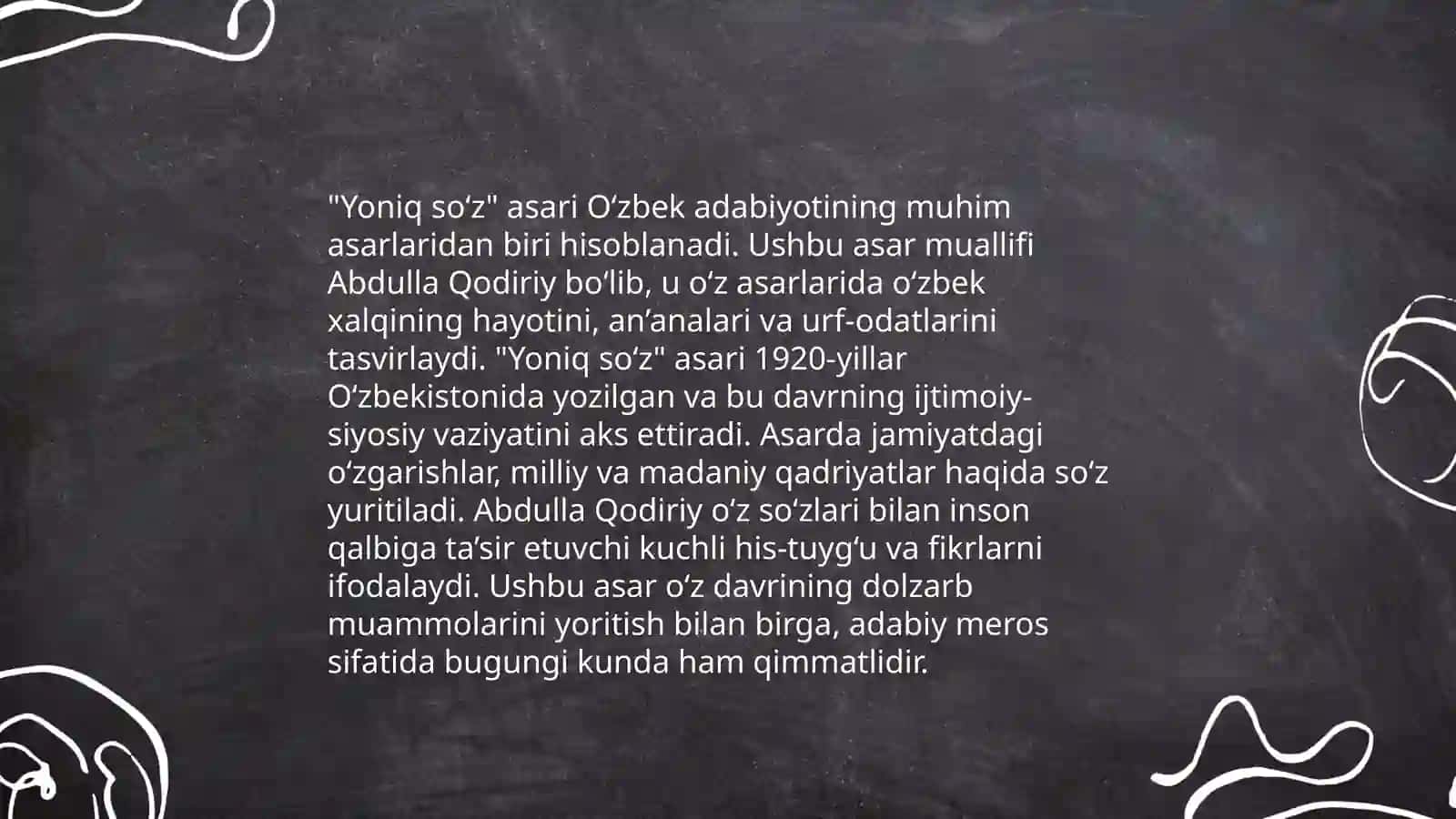 Qozoqboy Yo‘ldoshevning "Yoniq so‘z" kitobi tahlili 3