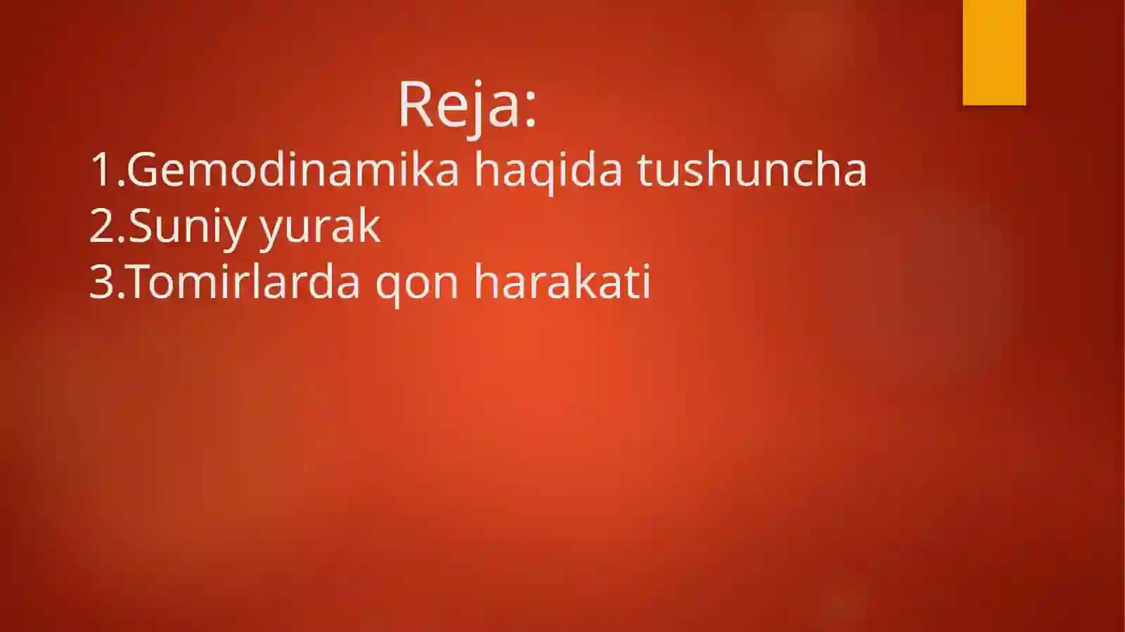 Yurak gemodinamikasi 3