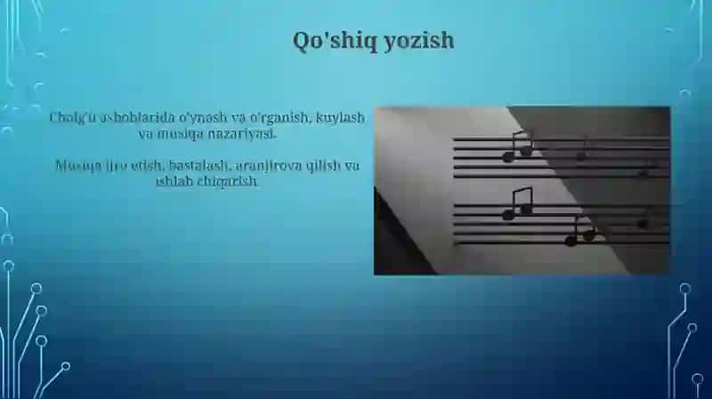 Musiqiy faoliyat turlari 3