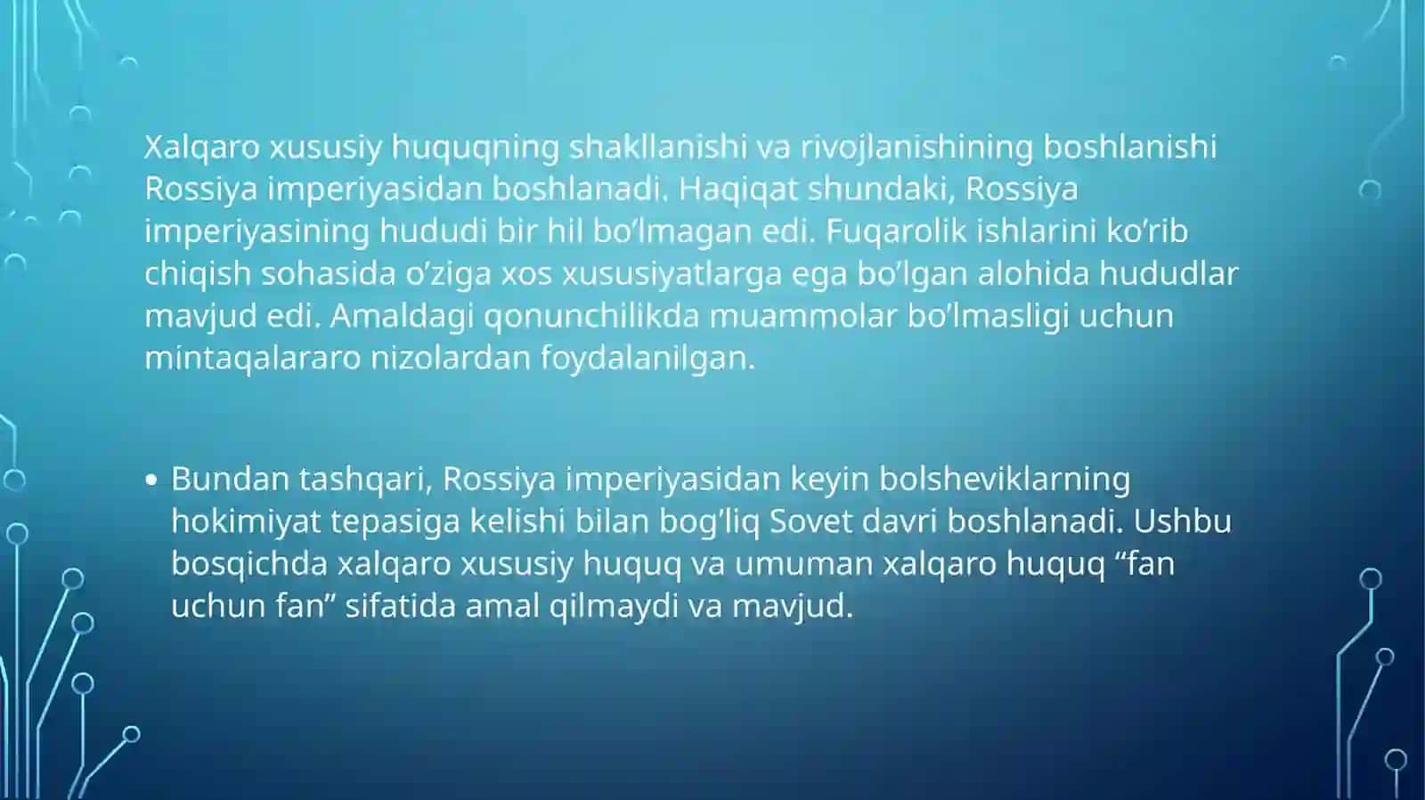 Rossiya Federatsiyasining davlat huquq tarixi 3