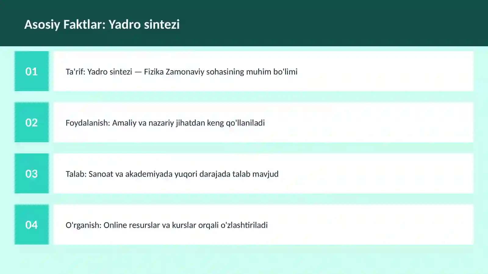 Yadro sintezi 3