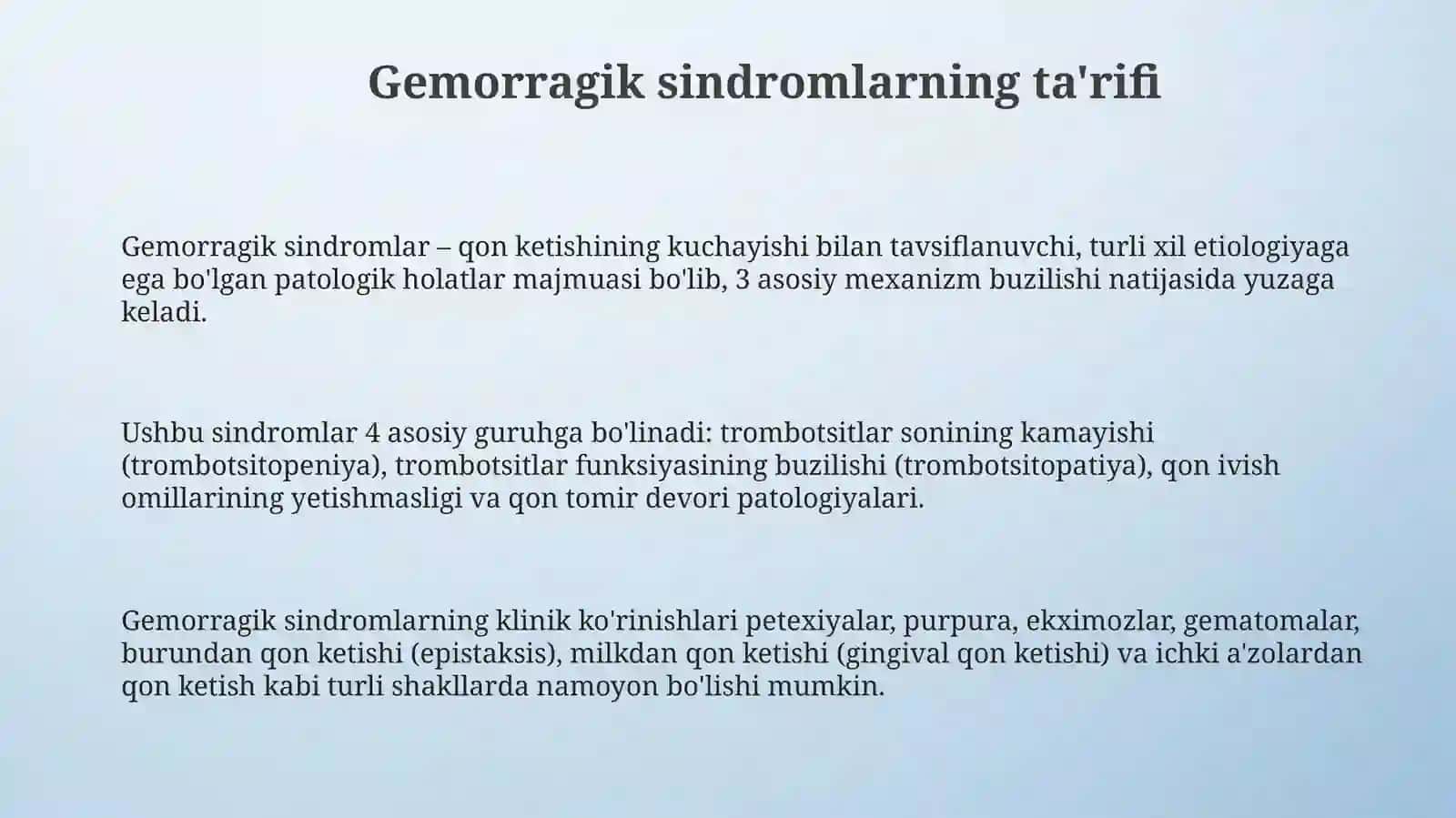 Gemorragik sindromlar 3
