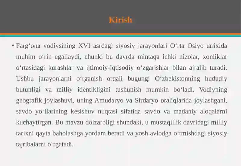 Farg‘onavodiysi - XVI asrda giyohlar va ularning mintaqa tarixida g‘orini 3