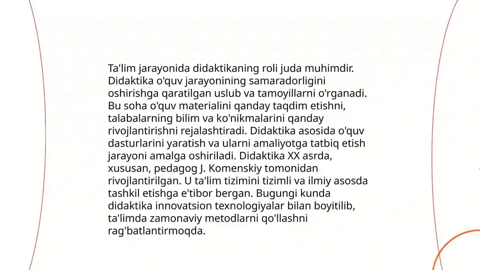 Adabiyot oʻqitish metodikasi fanidan mustaqil ishi taqdimoti 3