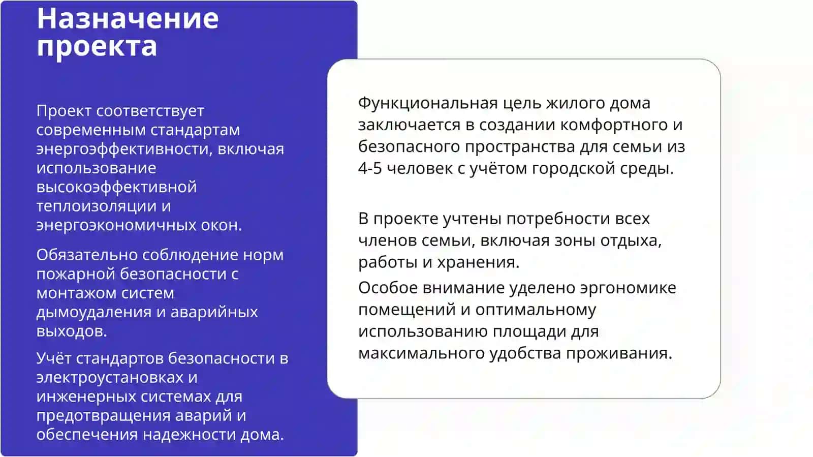 План жилого дома 3