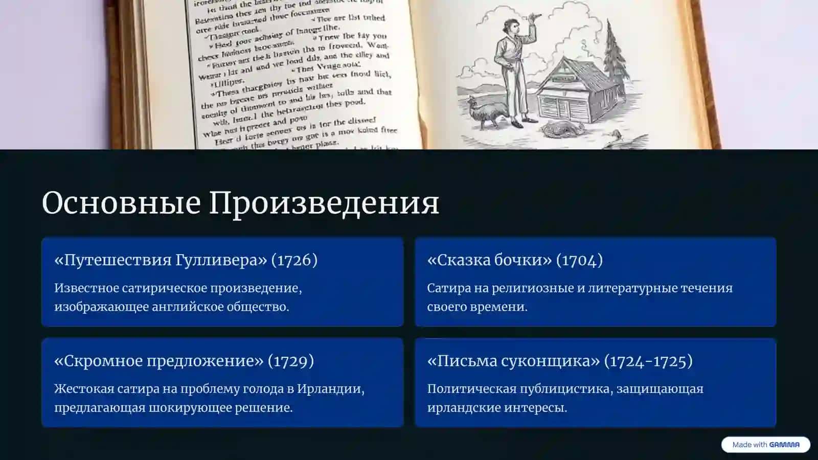 Творчество Джонатана Свифта: Сатира, Политика и Человеческая Природа 3