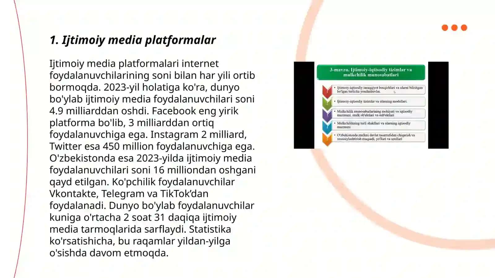 Ijtimoiy media shakllar 3