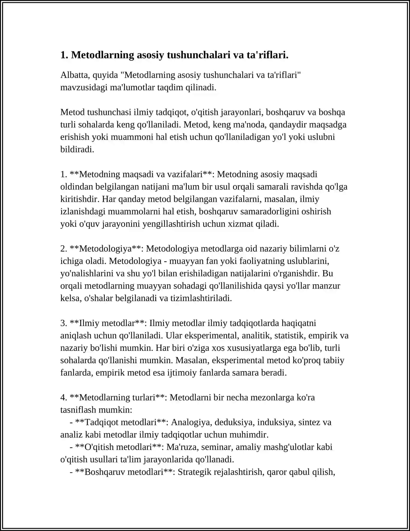 BARQAROR RIVOJLANISH KONSEPSIYASIDA BELGILANGAN VAZIFALARNI AMALGA OSHIRISHDA M E T H LARNING OʻRNI VA AHAMIYATI 3