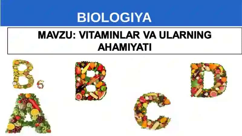 vitaminlar va ularning ahamiyati 3
