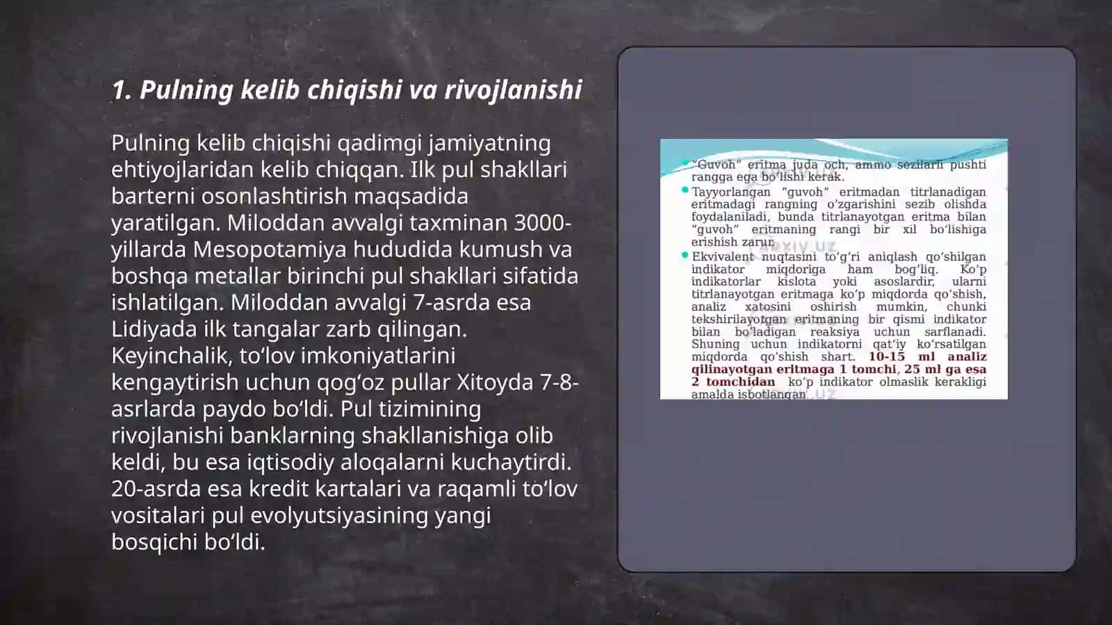 Pulning tashkilotdagi ijtimoiy va iqtisodiy mohiyati 3