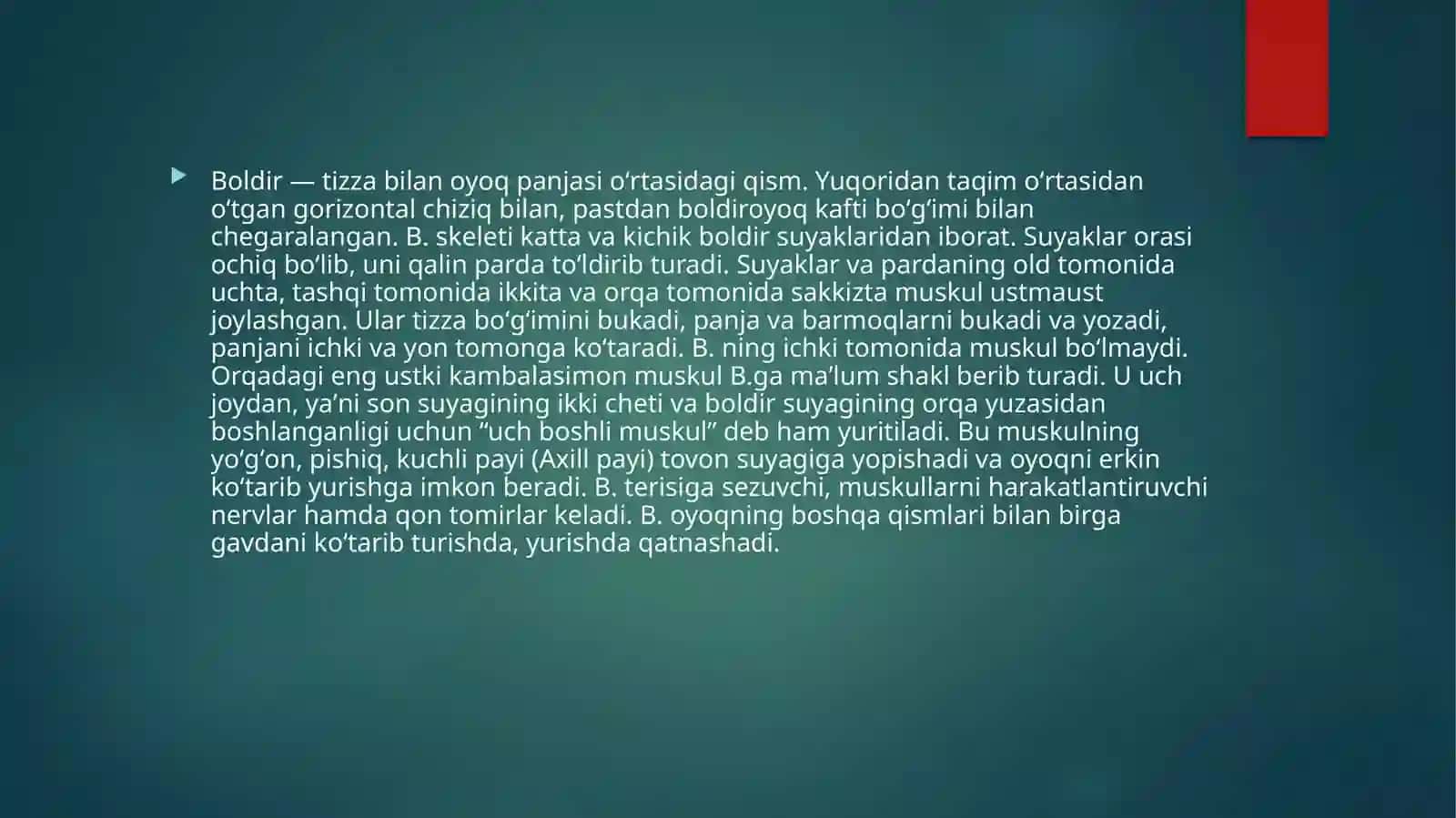 Chanoq va oyoq suyaklarining yoshga nisbatan hususiyatlari 3