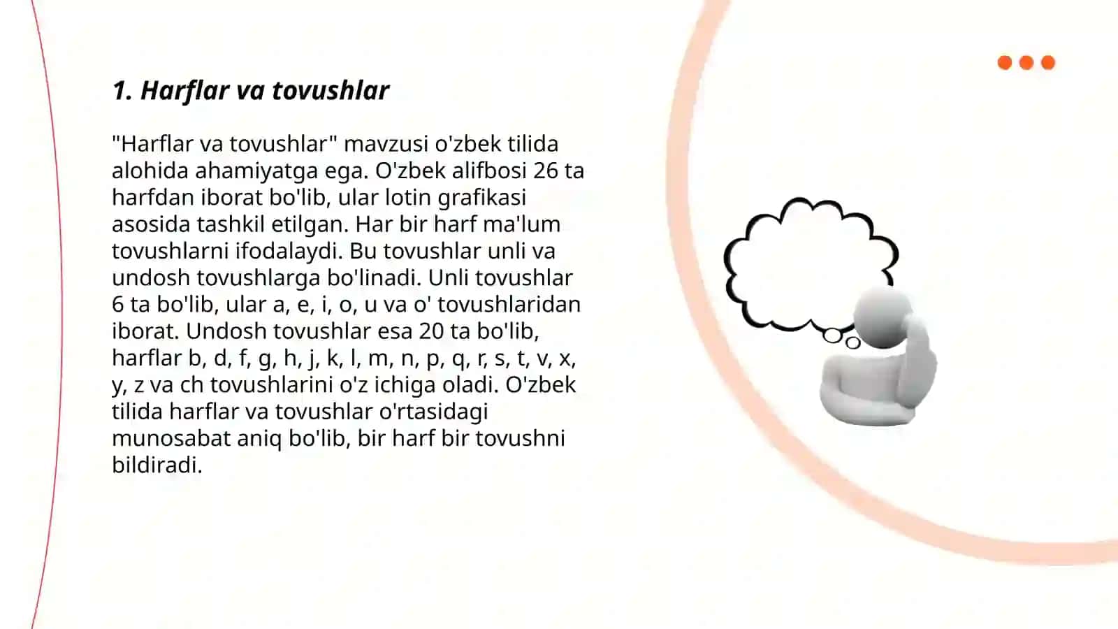 Harflar va tovushlar 3