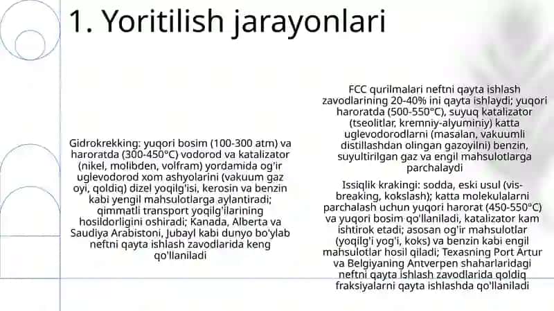 Mahsulotlarning qayta ishlash usullari 3