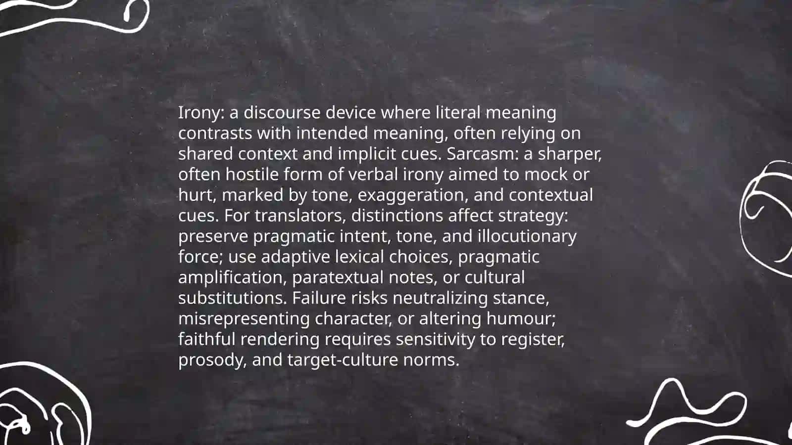 Irony and sarcasm in translation 3