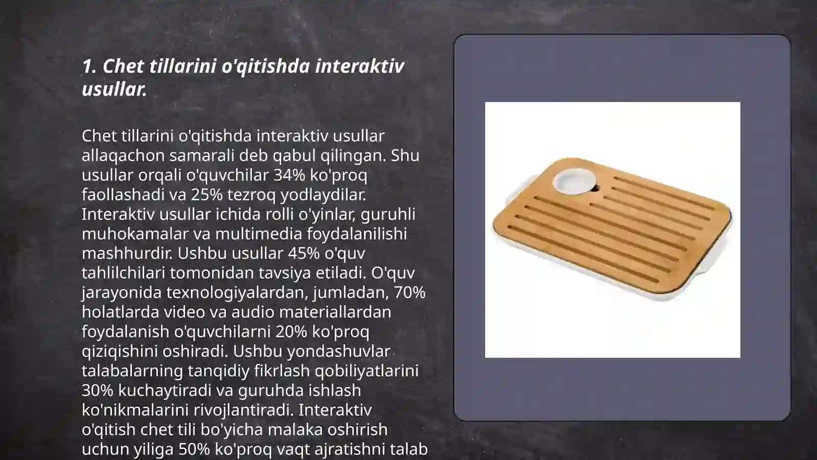 Chet tilini interaktiv o'qitishni tashkil etishning muhim psixologik jihatlari 3