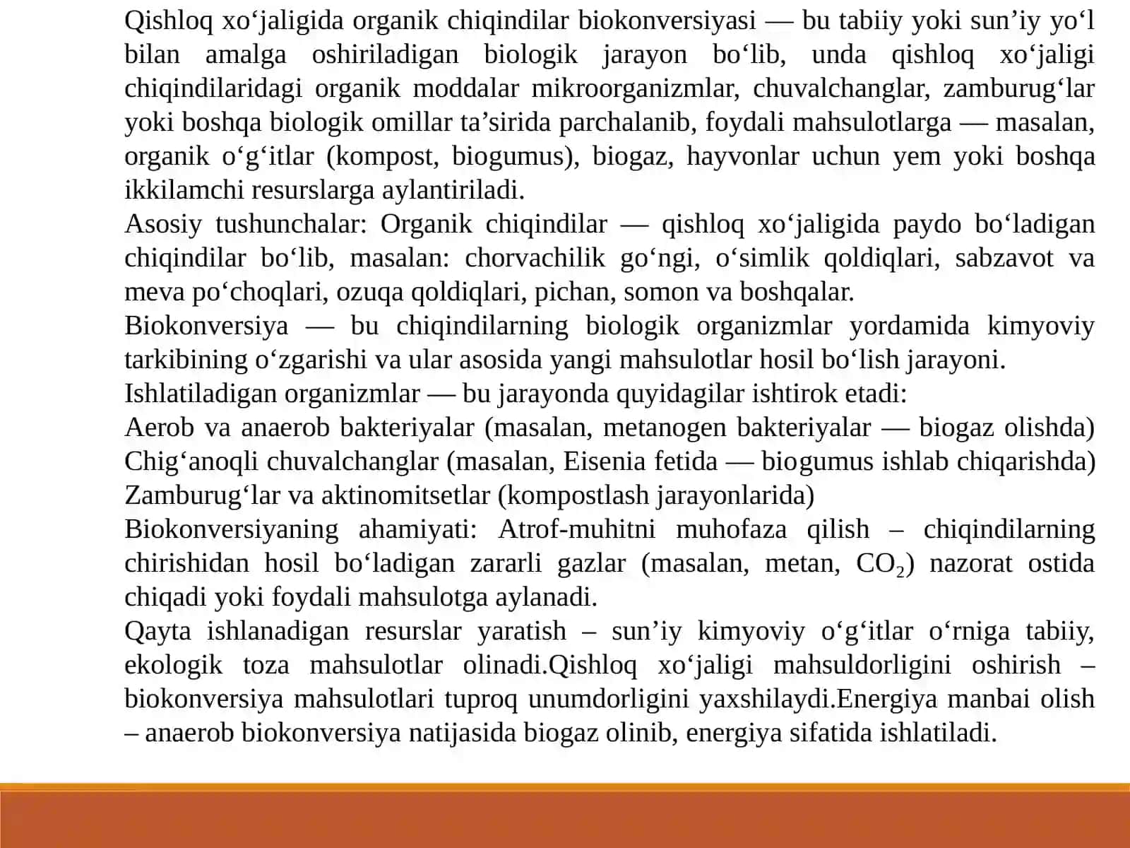 Qishloq xo‘jaligida organik chiqindilar biokonversiyasi. Qishloq xo‘jalik qoldiq mahsulotlaridan bioetanol olish usullari 3