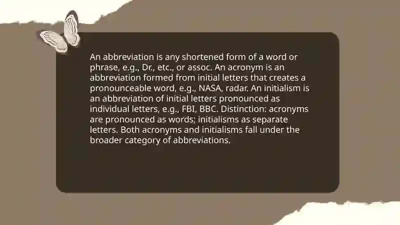 Abbreviations and Acronyms 3