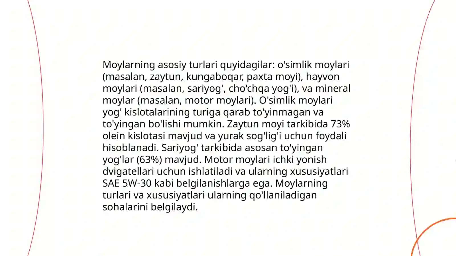 Moylarning kelib chiqishi va olinish usullari 3