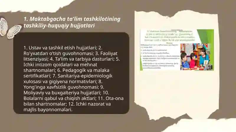 Maktabgacha talim tashkiloti va pedagoglarning ish hujjatlari 3