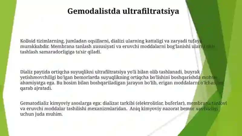Kolloid Sistemalar va Dializ Printsiplari 3
