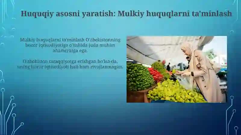 O'zbekistondagi Bozor Iqtisodiyoti Hozirgi Holati 3