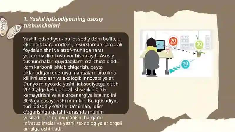 Yashil iqtisodiyotning asosiy tushunchalari 3