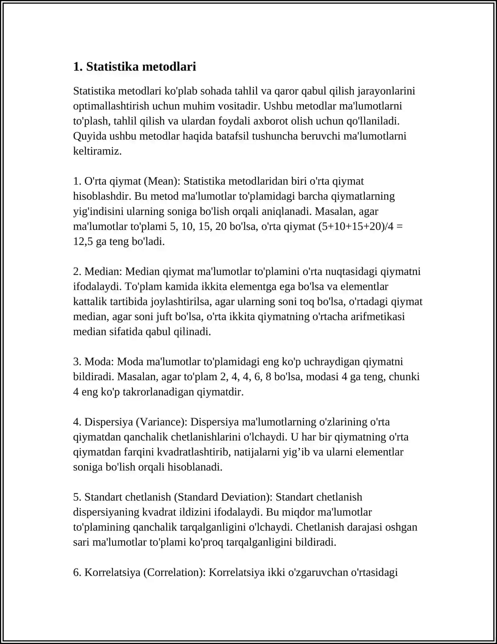 NEFT ZAXIRALARINI STATISTIK METOD BILAN HISOBLASHNI UMUMIY SXEMASI 3