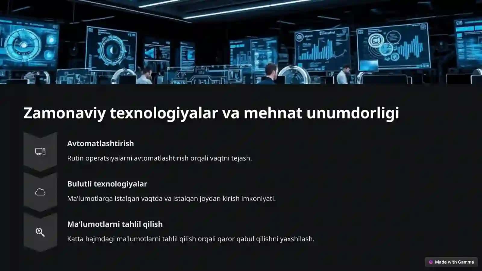 Mehnat unumdorligi: samaradorlikni oshirish yo'llari 3