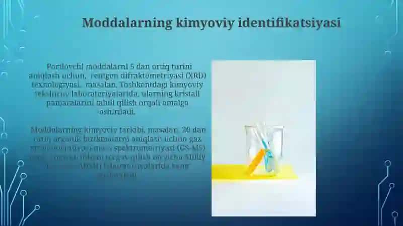 Kriminalistikada kimyoning orni 3