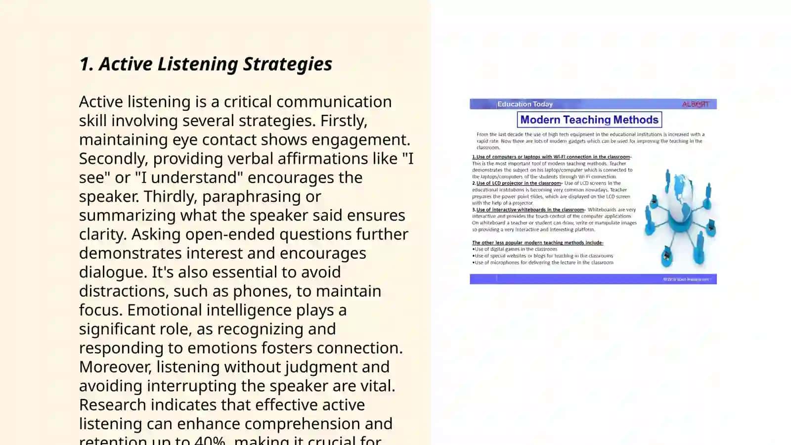 Techniques of teaching listening 3