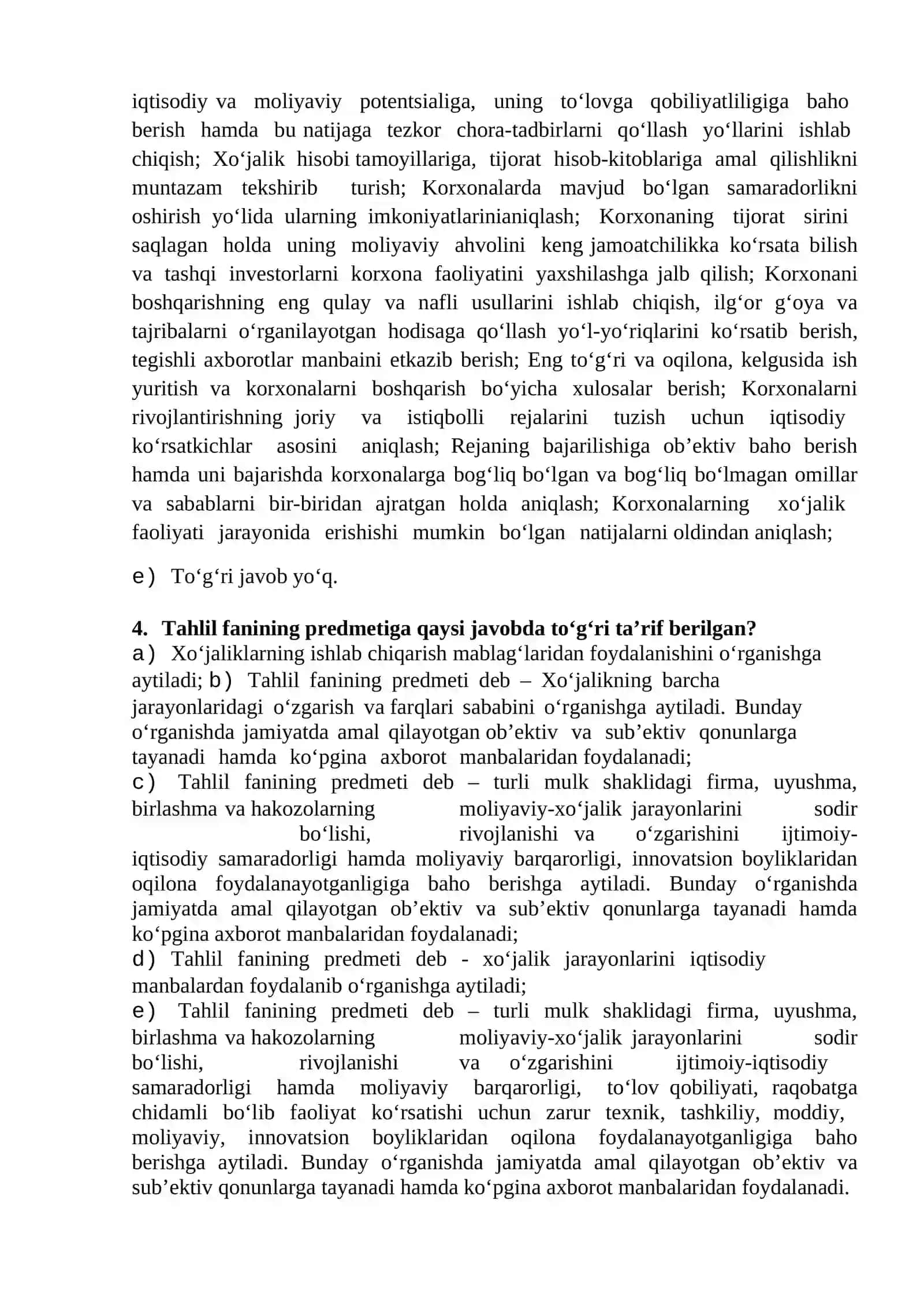 Xo‘jalik yurituvchi subyektlarning qimmatli qog‘ozlar bozoridagi faoliyati tahlili 3