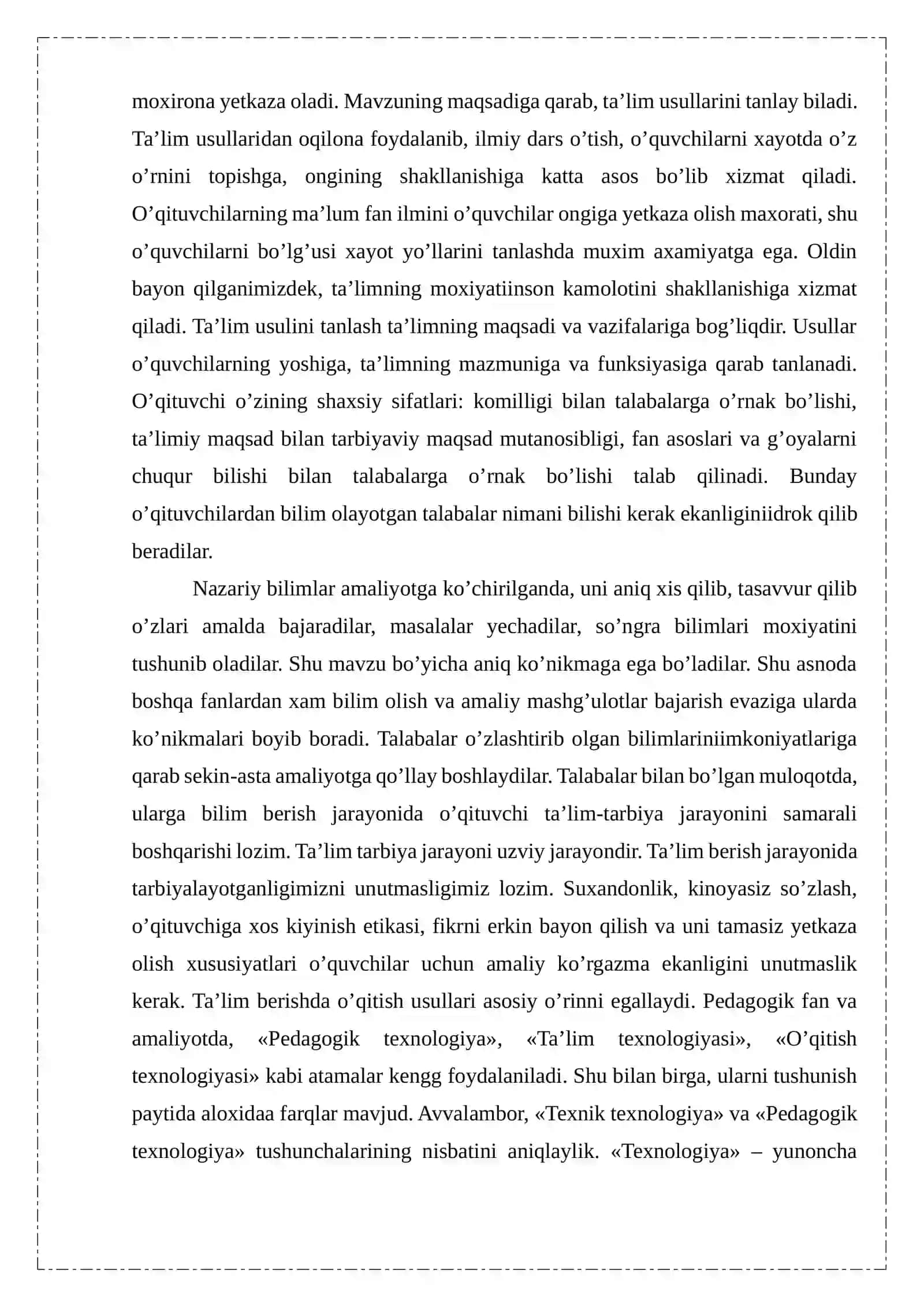 Pedagogik texnologiyalar 3