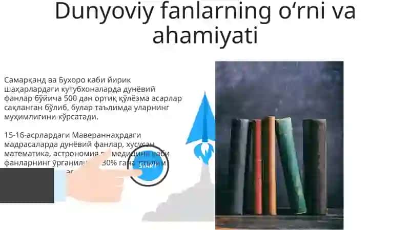 Maverannahrdagi o'quv dasturlari va darsliklar (XV-XVI asrlar) 3