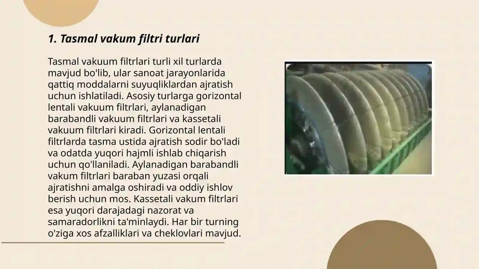 Tasmali vakuum filtrlar 3