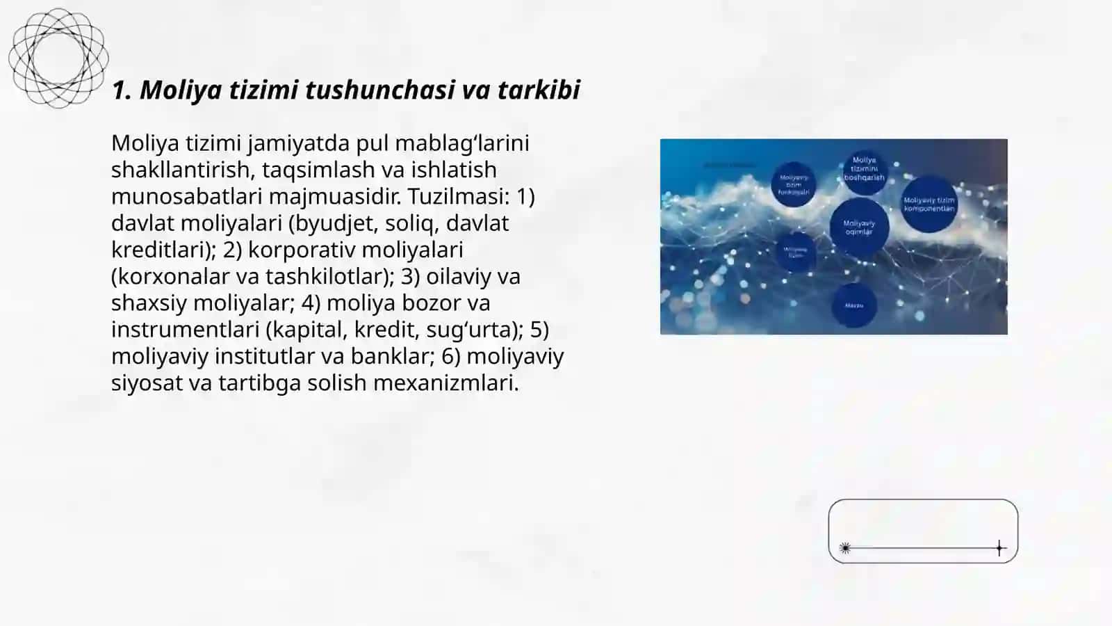 Moliya tizimi va Moliyaviy siyosat 3