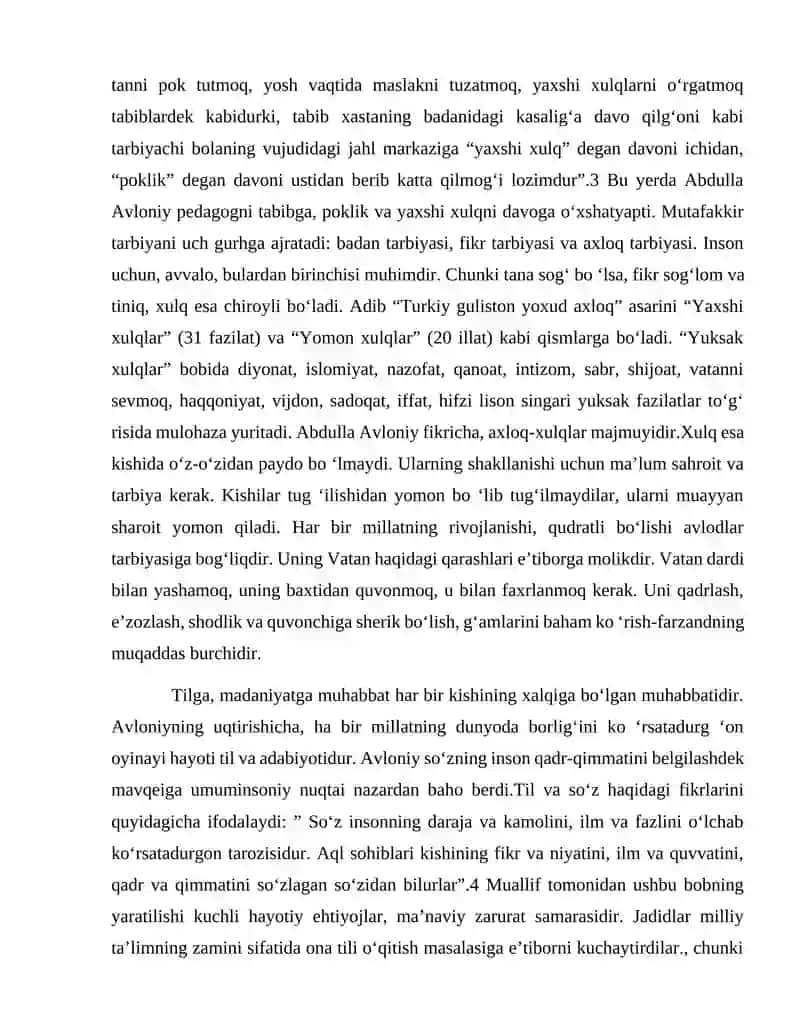 A. Avloniyning pedagogik qarashlari 3