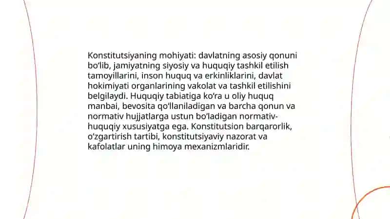 Konstitutsiya - davlat va baxtiyor jamiyat poydevori 3