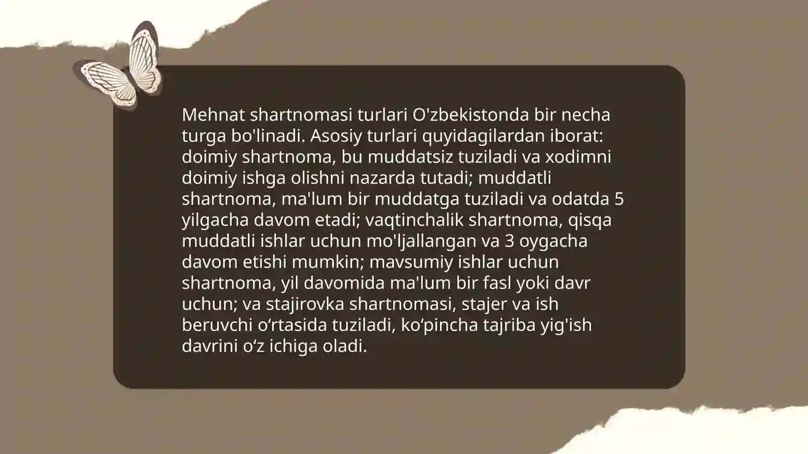 Mehnat shartnomasi 3