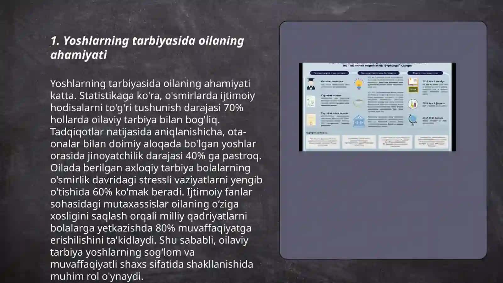 Yosh avlod tarbiyasida oilani urni haqida mutafakkir talimoti 3