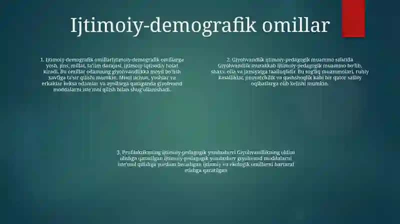 Giyohvandlik Ijtimoiy-Pedagogik Muammo Sifatida 3