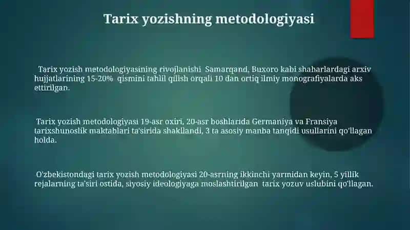 Tarix fanining nazariy asoslari 3