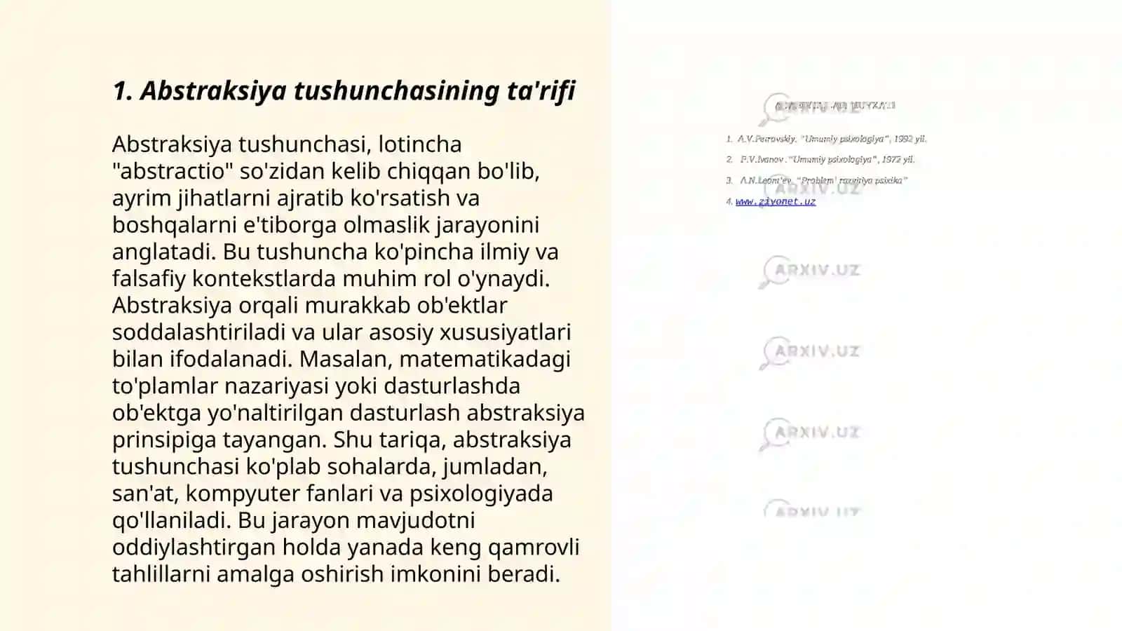 Umumiy psixologiyadan tayyorlagan taqdimoti 3