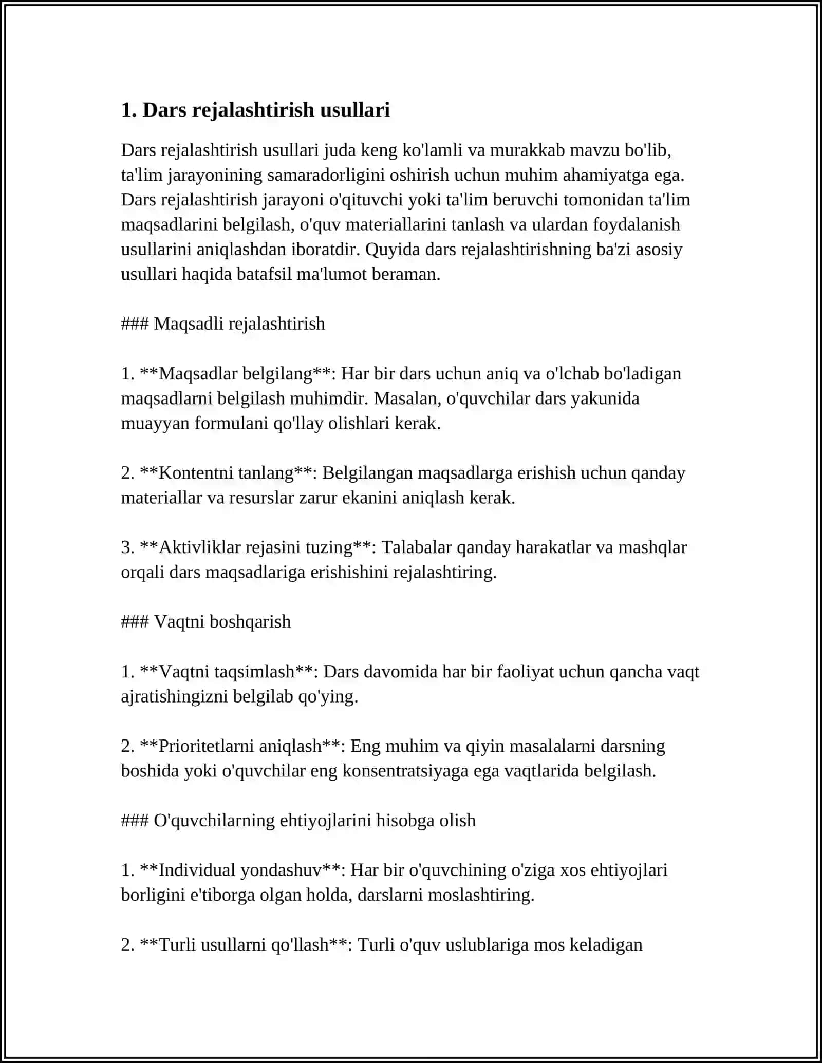 TAʼLIM METODLARI 3